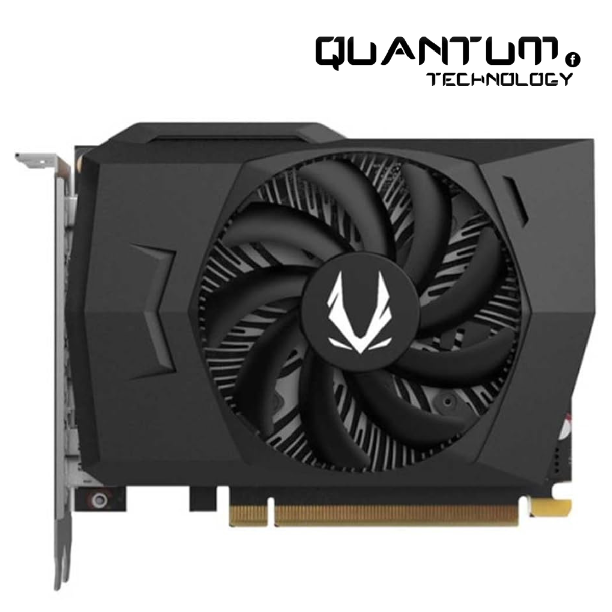 ZOTAC GeForce RTX 3050 SOLO 6GB – Compact Single-Fan Gaming GPU with DLSS & Ray Tracing