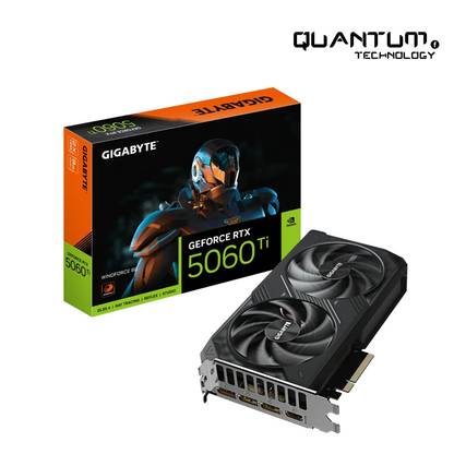 Gigabyte GeForce RTX 5060 Ti EAGLE OC 8GB – DLSS 3.5, Ray Tracing, WINDFORCE Cooling