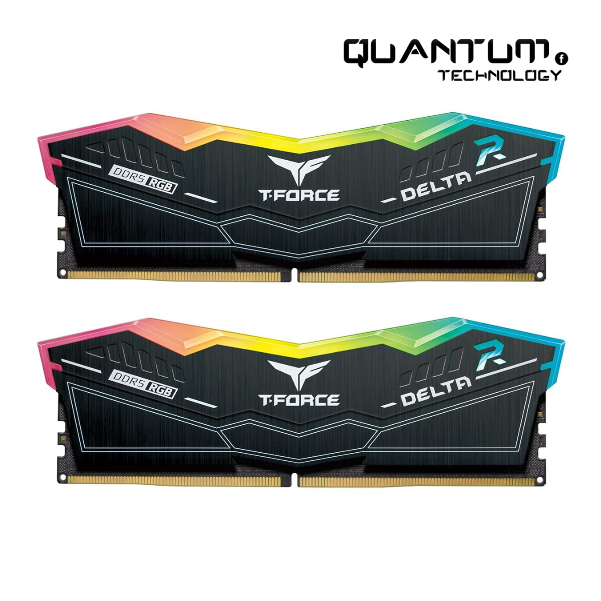 T-FORCE DELTA RGB DDR4 8GB 3200MHz CL16 Black – Gaming RAM with RGB Lighting