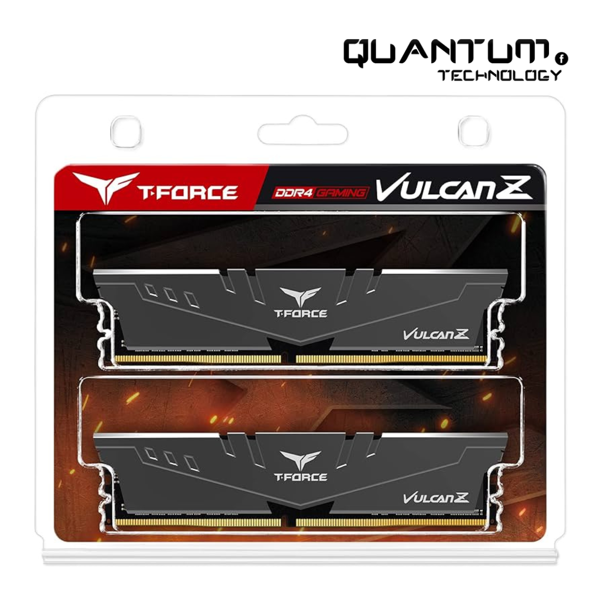 T-FORCE VULCAN Z DDR5 32GB (2×16GB) 6400MHz CL32 – High-Speed Dual-Channel RAM
