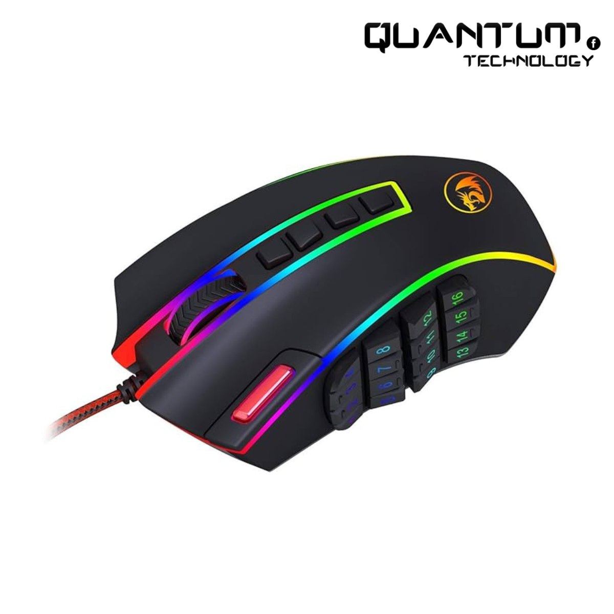 SADES M990 RGB MMO LEGEND CHROMA Gaming Mouse – 18 Buttons, 16,400 DPI