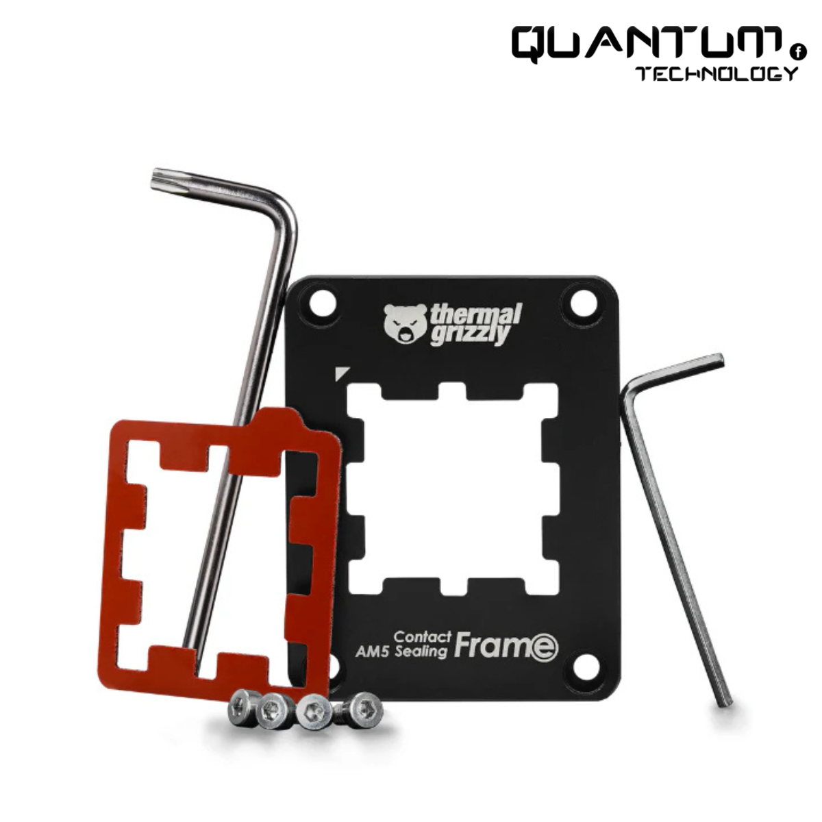 Thermal Grizzly AMD AM5 Contact Sealing Frame – CPU Cooling Upgrade