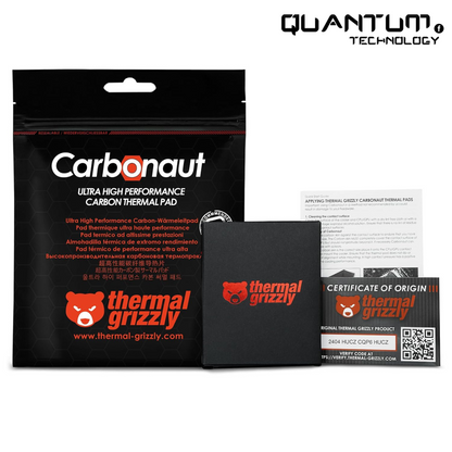 Thermal Grizzly Carbonaut 38x38x0.2mm – Reusable Thermal Pad for CPU/GPU