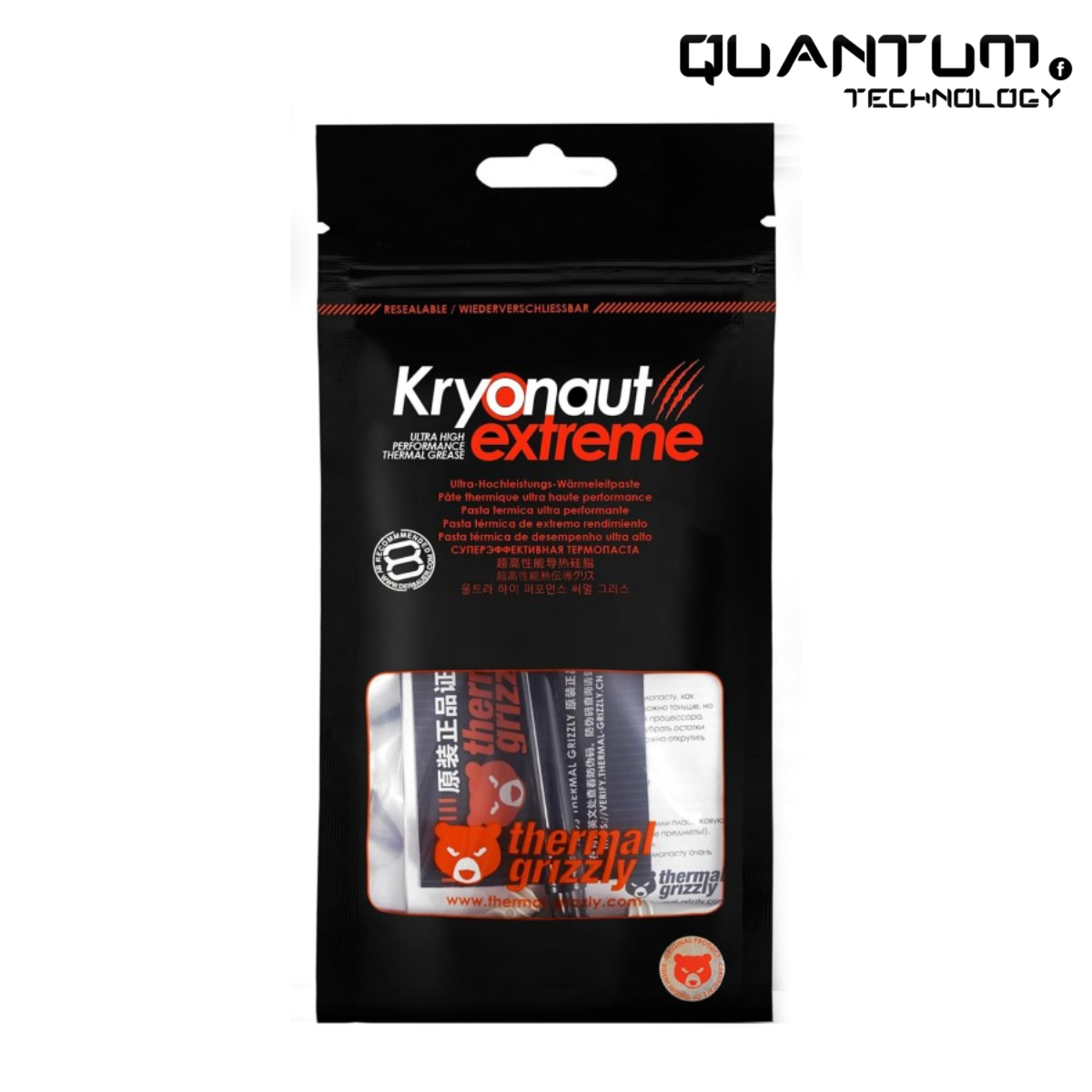 Thermal Grizzly Kryonaut Extreme 2g – Ultra High Performance Thermal Paste