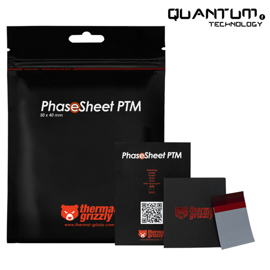 Thermal Grizzly PhaseSheet PTM 50x40 – Phase-Change Thermal Pad for CPU/GPU
