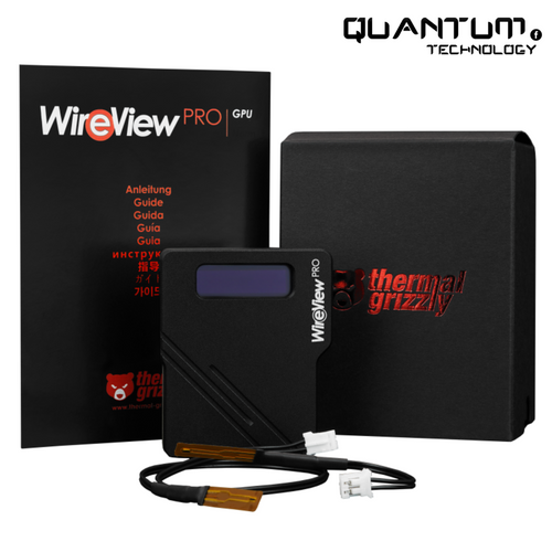 وحدة معالجة الرسومات Thermal Grizzly WireView Pro 1x12VHPWR - أداة مراقبة وتشخيص