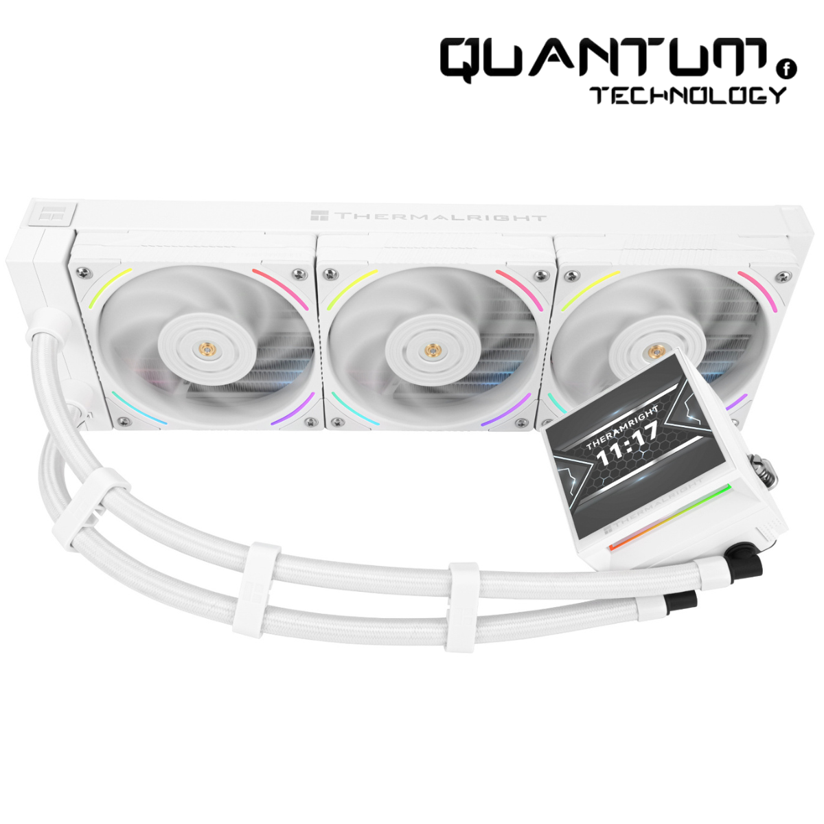 Thermalright Hyper Vision 360 ARGB White – 360mm Liquid CPU Cooler