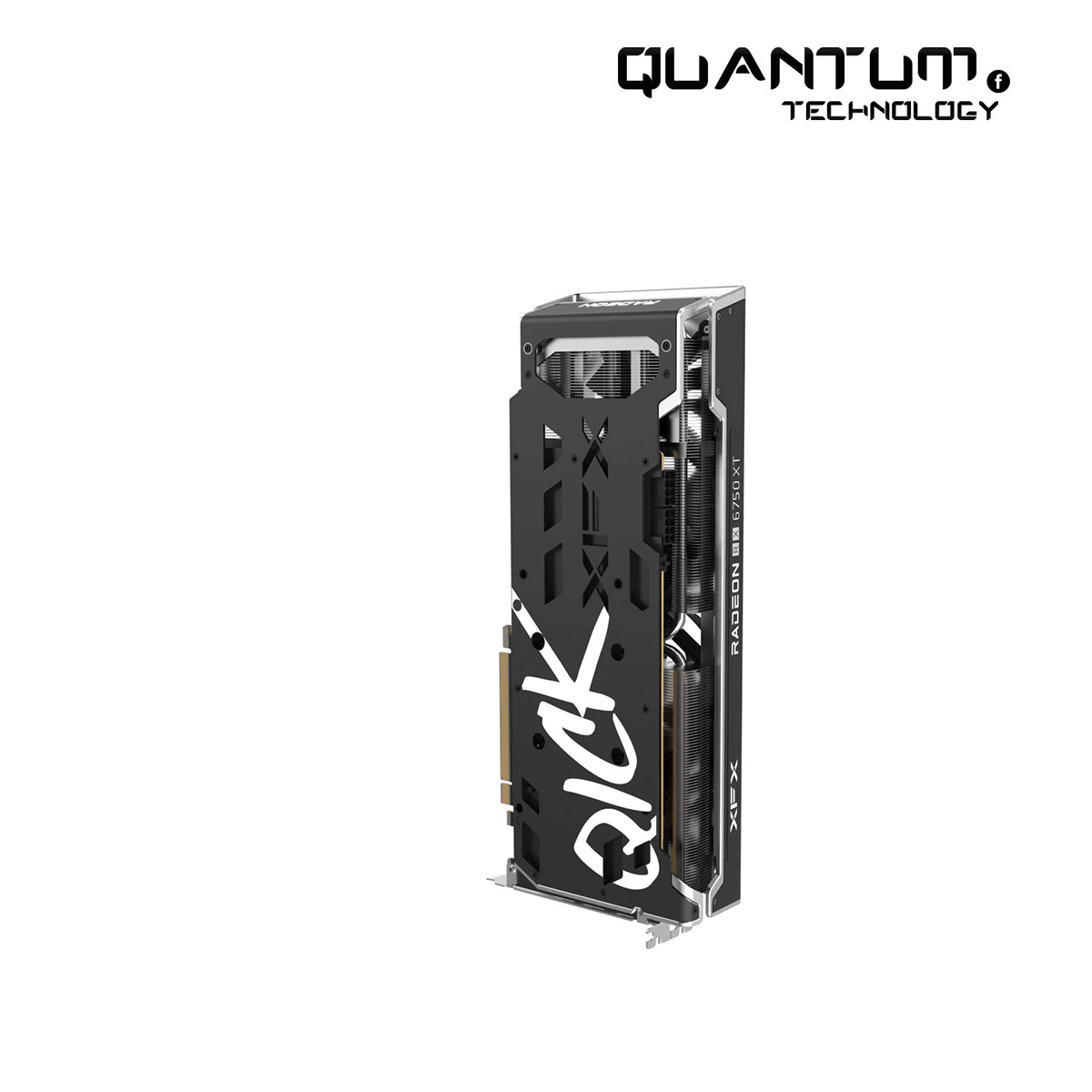 XFX SPEEDSTER QICK 319 AMD Radeon™ RX 6750 XT Ultra Gaming Graphics Card with 12GB GDDR6 HDMI 3xDP, AMD RDNA™ 2