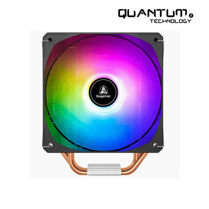 Segotep Lumos G4 Intel CPU Cooler – 4 Heat Pipes & 120mm ARGB Fan