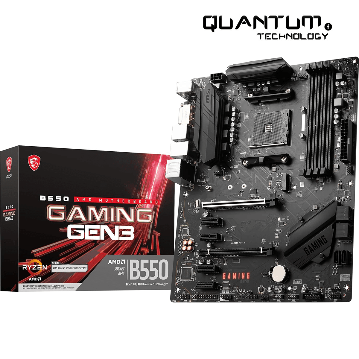 MB B550 Gaming Gen3 AM4 ATX Motherboard
