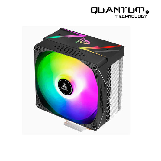 Segotep Lumos G4 Intel CPU Cooler – 4 Heat Pipes & 120mm ARGB Fan