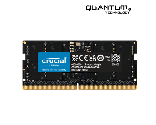 Crucial 16GB DDR5 4800MHz CL40 Laptop RAM