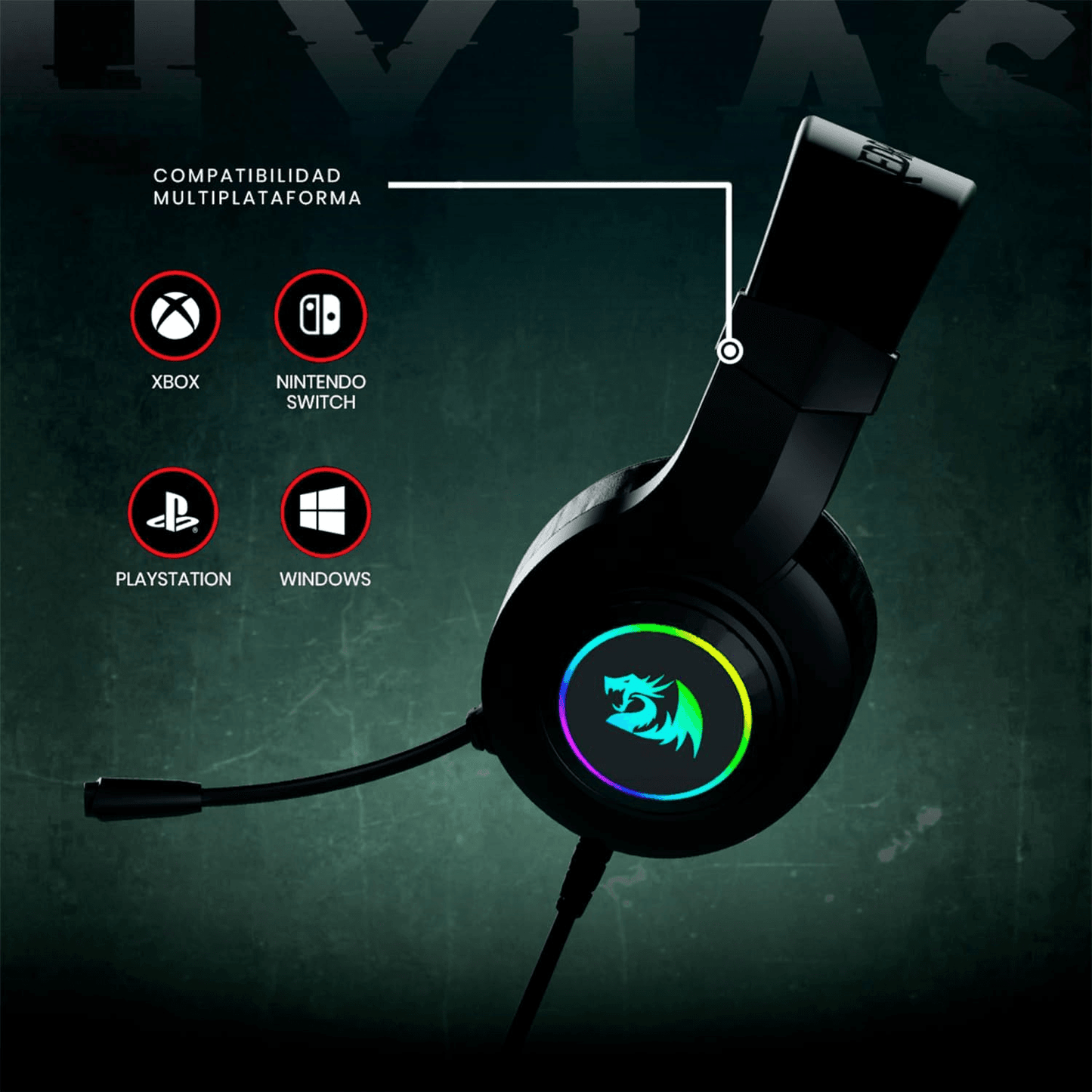 REDRAGON Hylas H260 RGB Gaming Headset