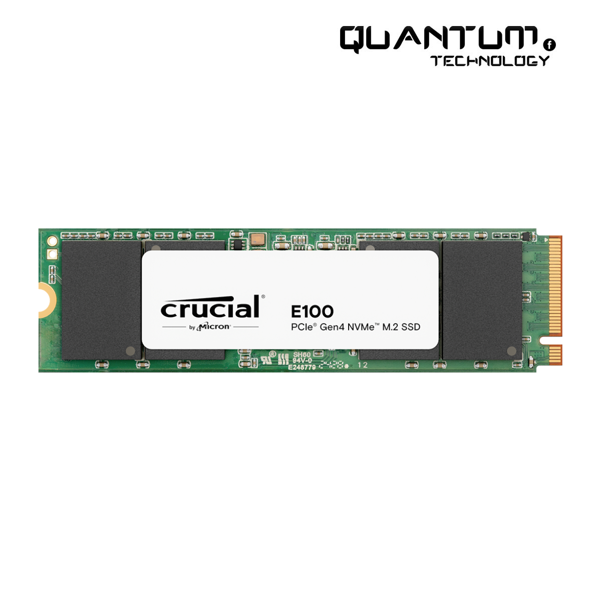 Crucial E100 480GB PCIe Gen4 NVMe SSD