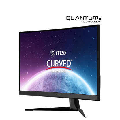 MSI G27C4X 27" Curved Gaming Monitor, 1920 x 1080 (FHD), 1ms, 250Hz, FreeSync, HDMI, DisplayPort, Anti-Flicker, Anti-Glare, HDR Ready