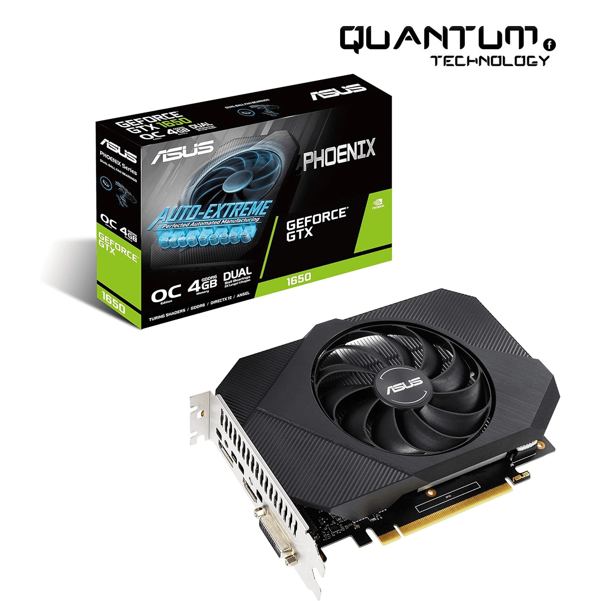 ASUS Phoenix GeForce GTX 1650 OC Edition 4GB