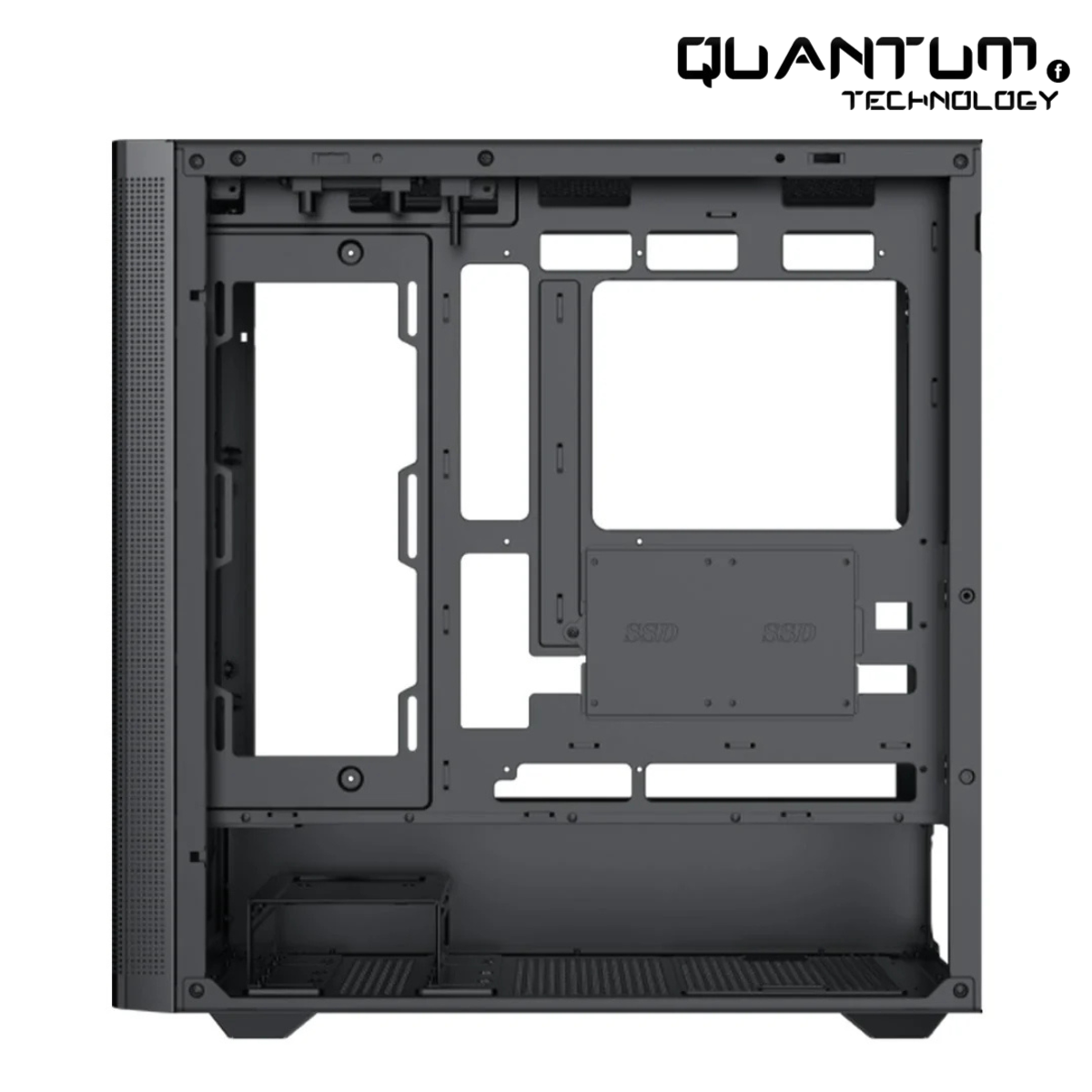 Xigmatek Osiris 140 ARGB BTF + Asgard 850W 80+ Bronze – Super Tower Gaming Case