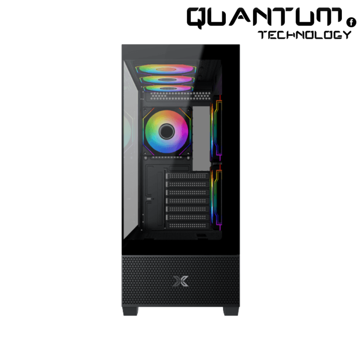 Xigmatek Alphard Pro ARGB 6 Fan PWM + LCD Type-C – Super Tower Case