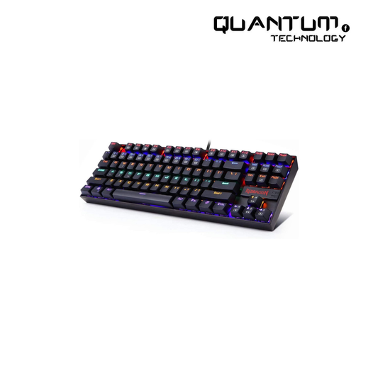 Redragon K552 Kumara Elite Gaming Mechanical Keyboard - Red Switch, Rainbow LED Lighting