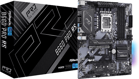 ASRock B660 ATX Motherboard B660 Pro RS Intel B660 Series CPU (LGA1700)