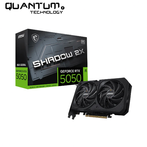 GPU RTX 5050 8GB MSI SHADOW 2X OC