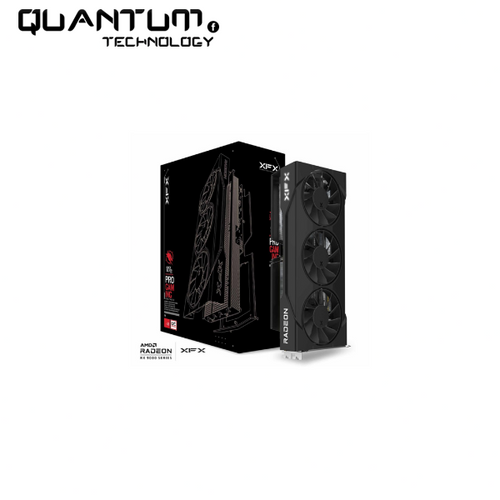 GPU RX 9060XT 16GB XFX SWIFT BLACK TRIPLE FAN