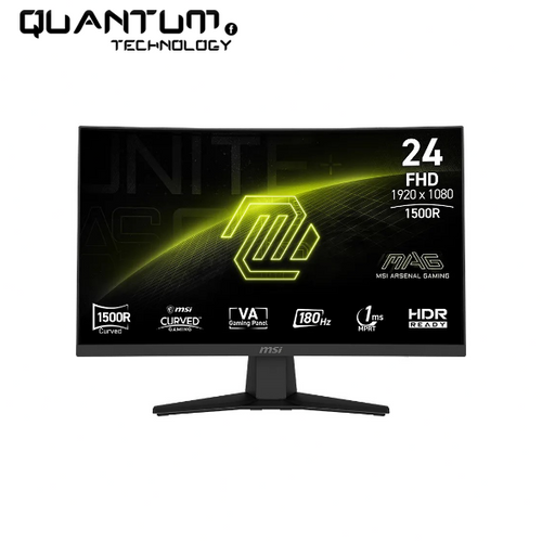 MSI MAG 244C 24-Inch Curved VA Full HD 180Hz 1ms – Gaming Monitor