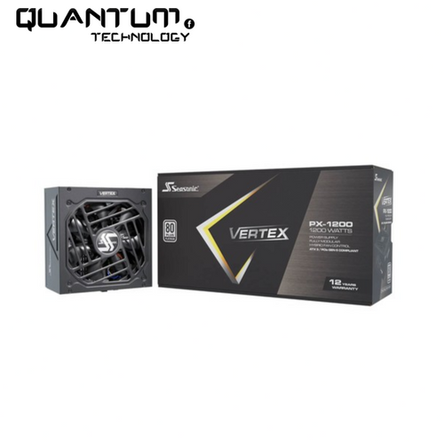 PSU SEASONIC Vertex PX-1200 1200W Atx 3.1 80 Plus Platinum Fully Modular Hybrid Fan