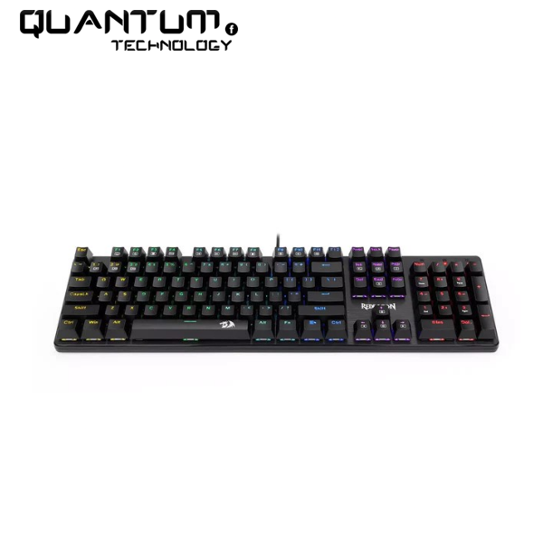 keyboard Redragon K608-R VALHEM Rainbow Blue – Quantum Technology