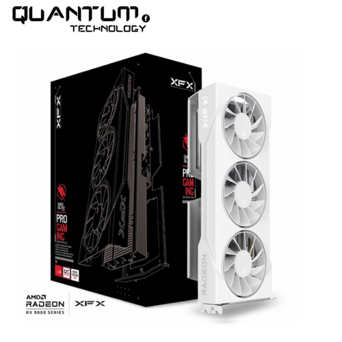 GPU RX 9060XT 16GB XFX SWIFT WHITE TRIPLE FAN