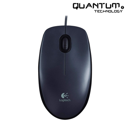 Logitech M90 Wired Optical Mouse – 1000 DPI USB Plug & Play