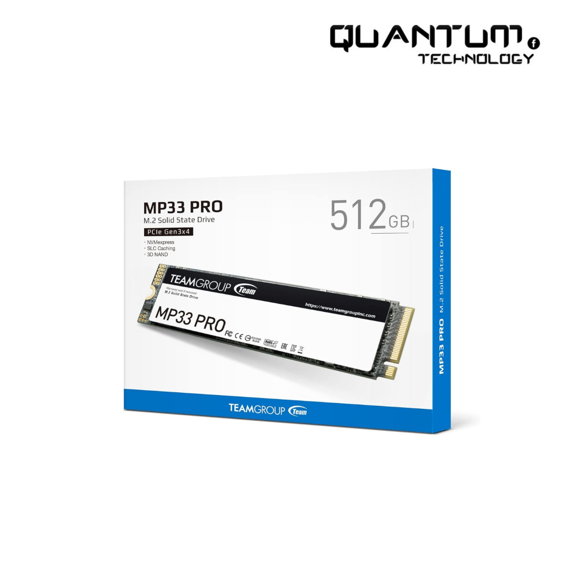 TEAMGROUP MP33 PRO 512GB NVMe SSD