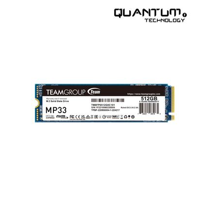 TEAMGROUP MP33 512GB NVMe SSD