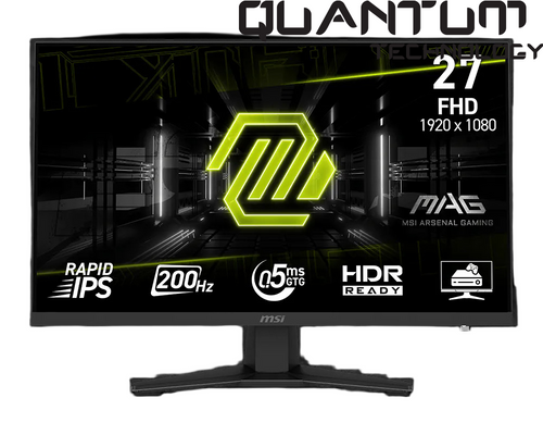 Monitor 27 MSI  MAG 274F 200Hz  0.5MS HDR 1080p IPS
