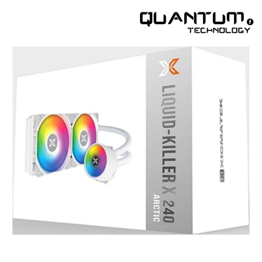 Xigmatek Liquid Killer X Arctic 240 – 240mm ARGB White Liquid CPU Cooler