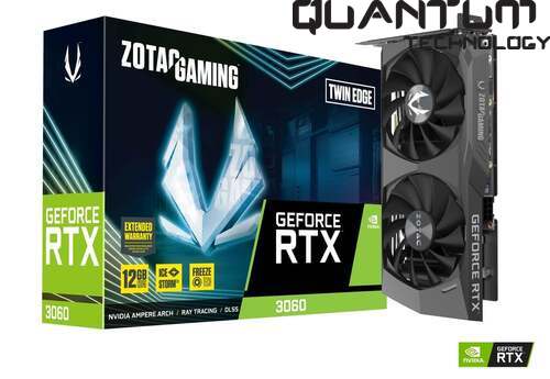 ZOTAC GAMING GeForce RTX 3060 Twin Edge 12G