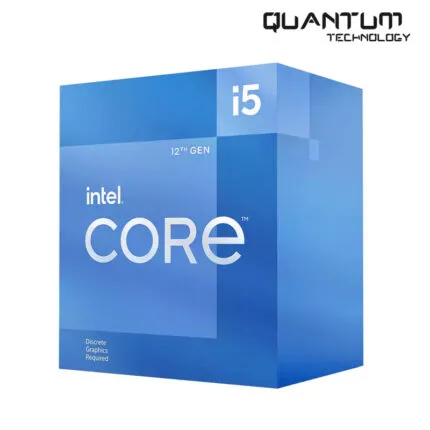 Intel Core i5-12400F 6-Core 2.5GHz LGA1700 65W Desktop Processor, designed for efficient multitasking and high-performance computing.