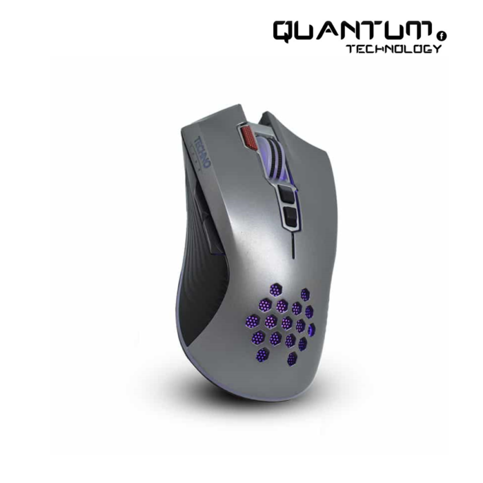 TechnoZone V 5 Mouse with customizable DPI settings and RGB lighting for enhanced gaming performance.