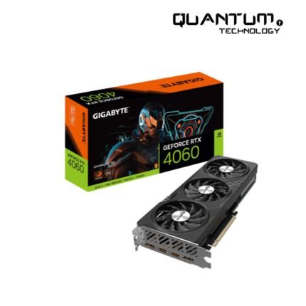 GeForce RTX™ 4060 GAMING OC graphics card with dual-fan cooling and customizable RGB lighting