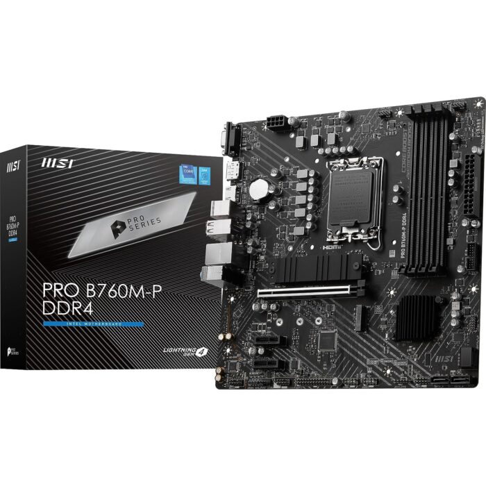 MSI PRO B760M-P DDR4 ProSeries Motherboard LGA 1700