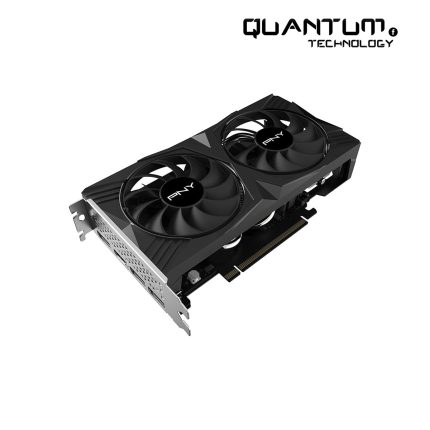 PNY GeForce RTX 4060 8GB VERTO Dual Fan graphics card showcasing powerful design