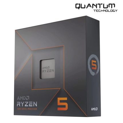 AMD Ryzen 5 7600X Processor with 6 cores and 4.7 GHz speed, AM5 socket compatibility