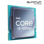 Intel Core i3-12100F Processor with 3.3 GHz speed and quad-core configuration