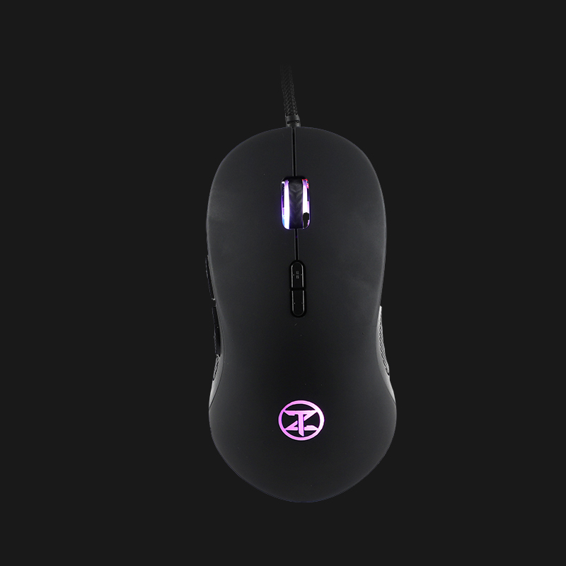 TechnoZone V 50 Gaming Mouse with high-performance precision and customizable features." Short ESC