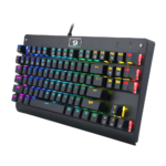 Gaming keyboard for precision, performance, and customizable lighting