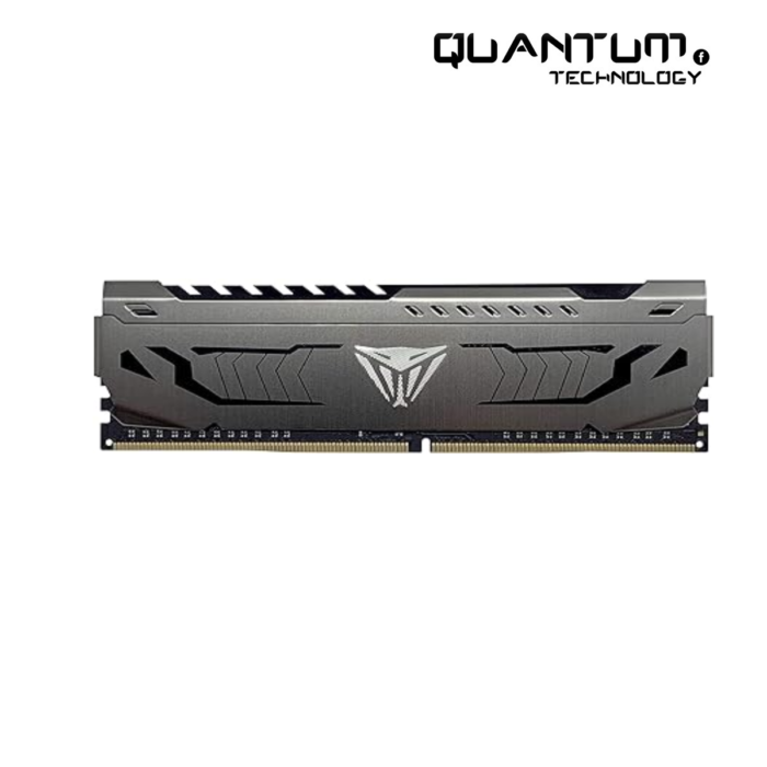 Patriot Viper Steel 8GB DDR4 3200MHz RAM - High-performance memory module with CL16 latency and steel heatsink