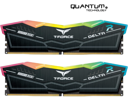 T-Force Delta 2x32GB DDR5 6000MHz CL38 RGB – High-Speed Memory Modules with Customizable RGB Lighting