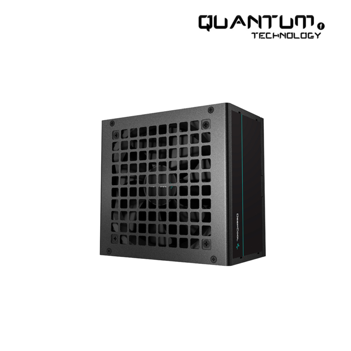 DeepCool PF650 650W PSU with 80 PLUS certification showcasing its sleek design