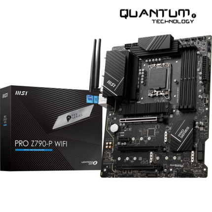 MB PRO Z790-P WIFI ATX Motherboard showcasing advanced features and connectivity