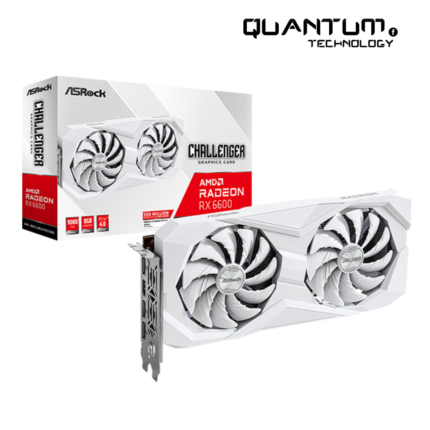 ASRock-RX-6600-Challenger-White-Graphics-Card